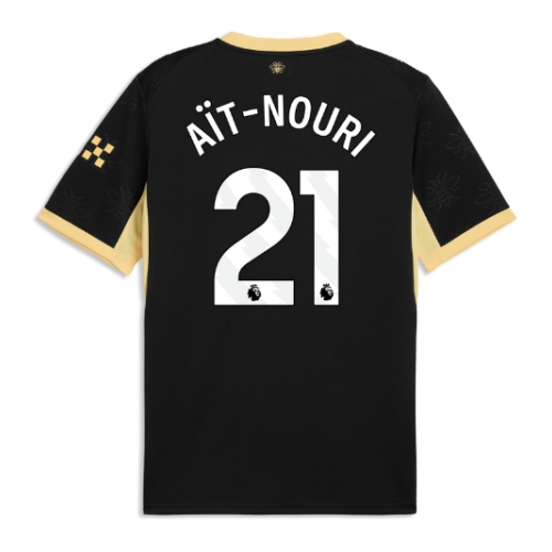 Billige Fotballdrakt Manchester City Rayan Ait-Nouri #21 Replika Bortedrakt 2026-27 Kortermet Billige Fotballdrakt Manchester City Rayan Ait-Nouri #21 Replika Bortedrakt 2026-27 Kortermet